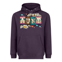 Plum daisy aunt Heavyweight Hoodie - AdoDesignShop