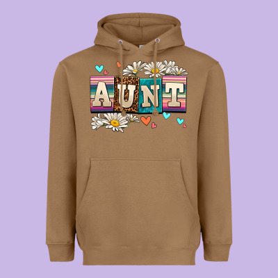 Daisy Aunt Heavyweight Hoodie Designed By Adodesignshop