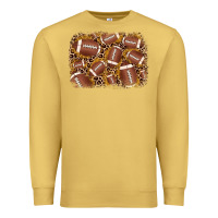 Antique Gold american football background Premium Sweatshirt - JahusDesignShop