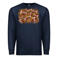 Navy american football background Premium Sweatshirt - JahusDesignShop