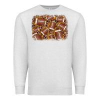 Oatmeal Heather american football background Premium Sweatshirt - JahusDesignShop