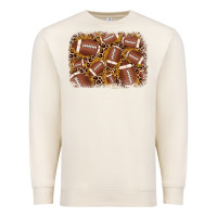 Sandshell american football background Premium Sweatshirt - JahusDesignShop
