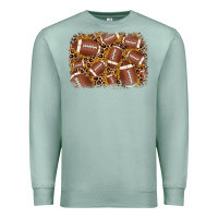 Seafoam american football background Premium Sweatshirt - JahusDesignShop