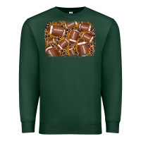 Sports Green american football background Premium Sweatshirt - JahusDesignShop