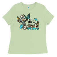 Matcha let me tell you about my jesus Ladies Tee - BarkalooDesign