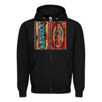 Black abuela serape leopard tumbler 3 Zipper Hoodie - CTS Tumbler Store
