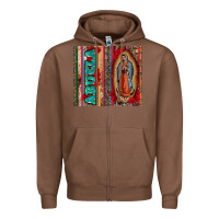 Chestnut abuela serape leopard tumbler 3 Zipper Hoodie - CTS Tumbler Store