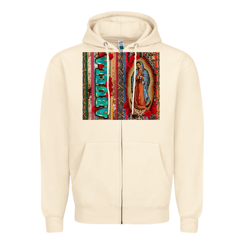 Abuela Serape Leopard Tumbler 3 Zipper Hoodie by CTS Tumbler Store | Teevron