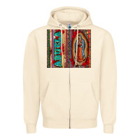 Sandshell abuela serape leopard tumbler 3 Zipper Hoodie - CTS Tumbler Store