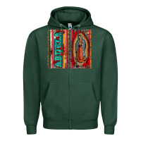 Sports Green abuela serape leopard tumbler 3 Zipper Hoodie - CTS Tumbler Store