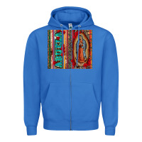 True Royal abuela serape leopard tumbler 3 Zipper Hoodie - CTS Tumbler Store