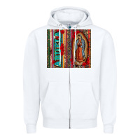 White abuela serape leopard tumbler 3 Zipper Hoodie - CTS Tumbler Store