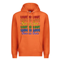Carrot love is love lgbtq Premium Hoodie - MaliasSmallBusiness