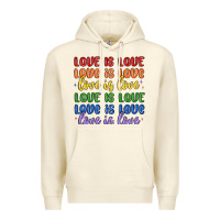 Sandshell love is love lgbtq Premium Hoodie - MaliasSmallBusiness