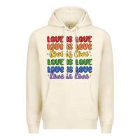 Tofu love is love lgbtq Premium Hoodie - MaliasSmallBusiness