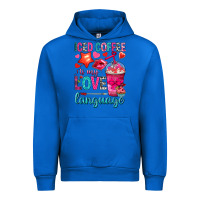 Cobalt iced coffee is my love language Urban Hoodie - NancyCooperArtShop