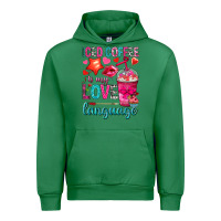 Emerald iced coffee is my love language Urban Hoodie - NancyCooperArtShop