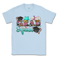 Dusty Blue grad squad Classic Tee - Zillion Design Studio