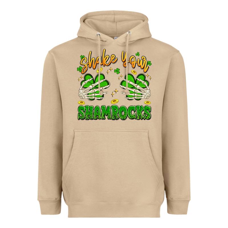 Shake Your Shamrocks Heavyweight Hoodie by Artiststas | Teevron