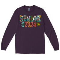 Plum senior 2024 Long Sleeve Tee - texasbilliewilder