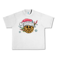 Lunar Rock leopard smiley face Urban Heavy Tee - MaliasSmallBusiness