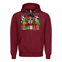 Burgundy chingona tumbler 3 Zipper Hoodie - CTS Tumbler Store