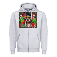 Heather Grey chingona tumbler 3 Zipper Hoodie - CTS Tumbler Store