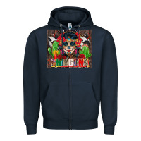 Navy chingona tumbler 3 Zipper Hoodie - CTS Tumbler Store