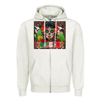 Oatmeal Heather chingona tumbler 3 Zipper Hoodie - CTS Tumbler Store