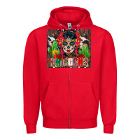 Red chingona tumbler 3 Zipper Hoodie - CTS Tumbler Store