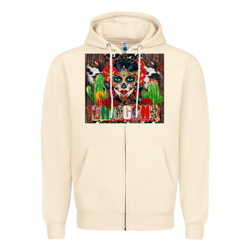 Chingona Tumbler 3 Zipper Hoodie by CTS Tumbler Store | Teevron