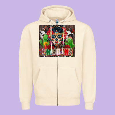 Chingona Tumbler 3 Zipper Hoodie Designed By Cts Tumbler Store