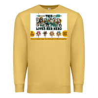 Antique Gold This mama  loves her herd goats Premium Sweatshirt - Jasminsmagicworld