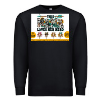 Black This mama  loves her herd goats Premium Sweatshirt - Jasminsmagicworld