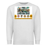 Oatmeal Heather This mama  loves her herd goats Premium Sweatshirt - Jasminsmagicworld