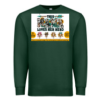 Sports Green This mama  loves her herd goats Premium Sweatshirt - Jasminsmagicworld