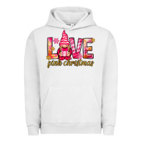 Pigment Lunar Rock love pink christmas gnome Urban Hoodie - NancyCooperArtShop