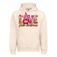 Sandshell love pink christmas gnome Urban Hoodie - NancyCooperArtShop