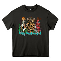 Asphalt merry christmas y'all christmas trees Heavy Core Tee - CowhideDigitalArt