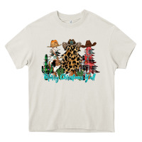 Merry Christmas Y'all Christmas Trees Heavy Core Tee | Teevron