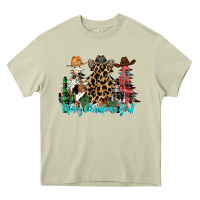 Mossy merry christmas y'all christmas trees Heavy Core Tee - CowhideDigitalArt