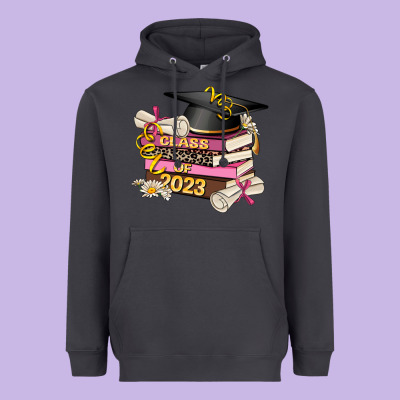 Class Of 2023 Graduated Heavyweight Hoodie Designed By Adodesignshop