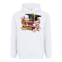 White class of 2023 graduated Heavyweight Hoodie - AdoDesignShop