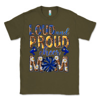 Army Green loud and proud cheer mom Classic Tee - texasbilliewilder
