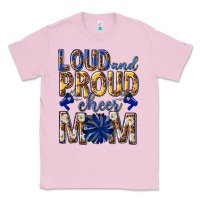 Bubblegum Pink loud and proud cheer mom Classic Tee - texasbilliewilder