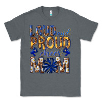 Charcoal Heather loud and proud cheer mom Classic Tee - texasbilliewilder