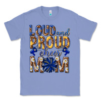 Colony Blue loud and proud cheer mom Classic Tee - texasbilliewilder