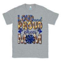 Heather Grey loud and proud cheer mom Classic Tee - texasbilliewilder