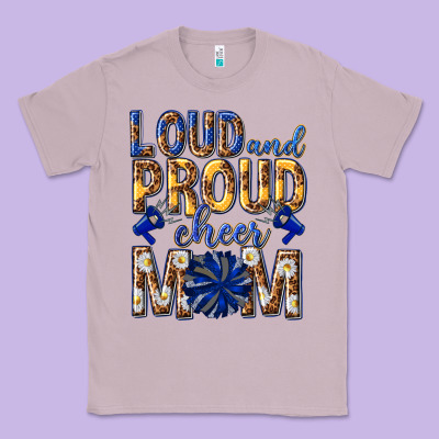 Loud And Proud Cheer Mom Classic Tee Designed By Texasbilliewilder