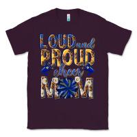 Plum loud and proud cheer mom Classic Tee - texasbilliewilder